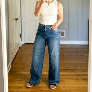 💖 ABLE The Wide Leg High Waisted Jeans